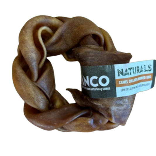 Anco Camel Collagen Braided Ring