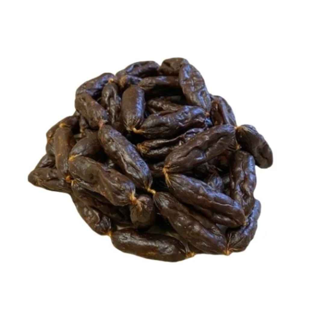 Pork and apple mini sausage bites natural dog treats