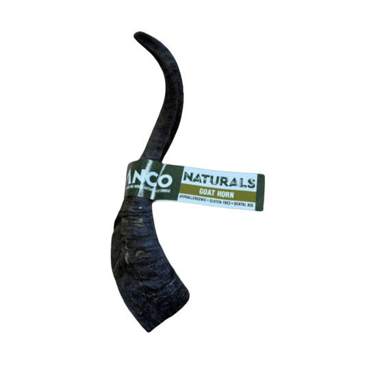 goat horn, natural dog treats and accessories