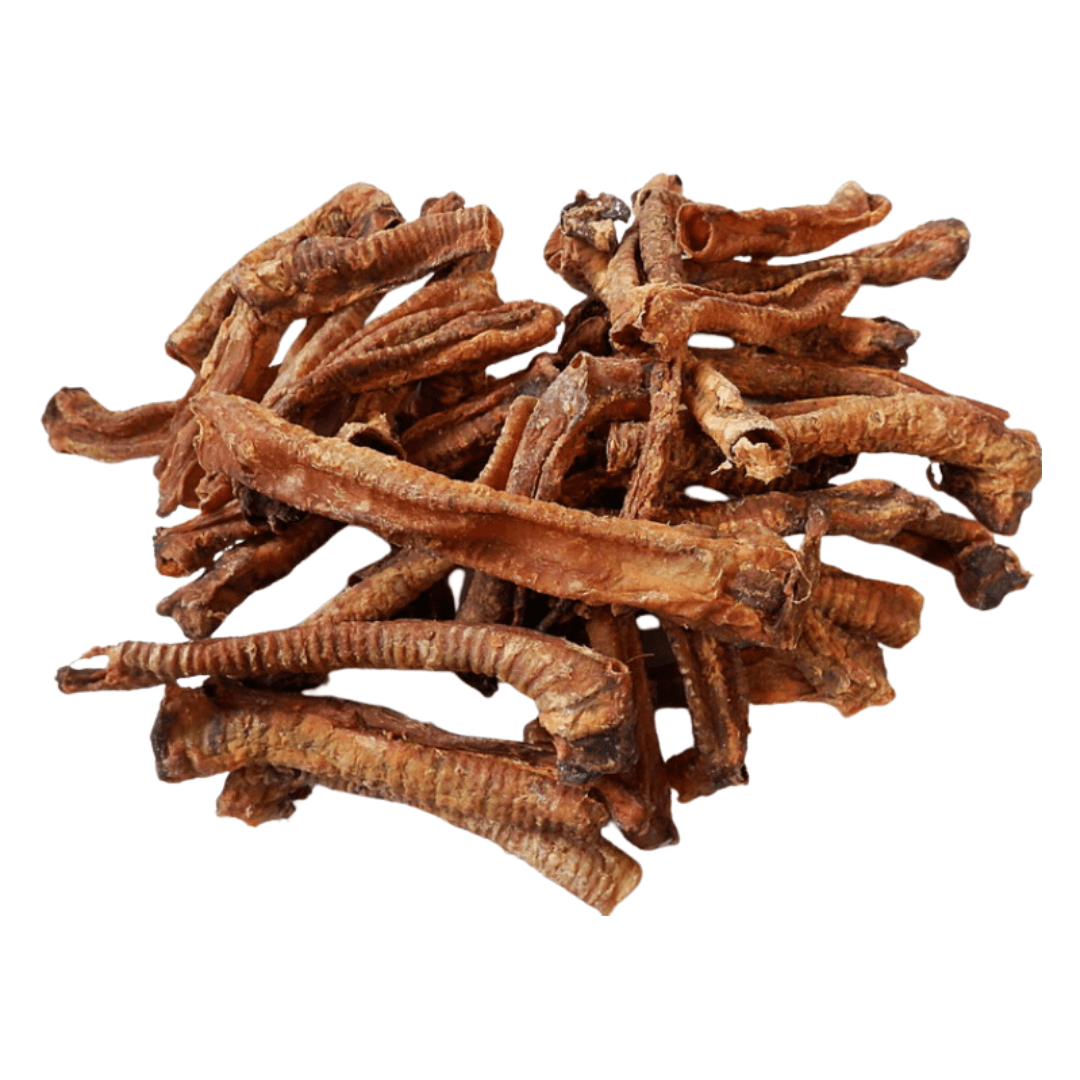 lamb trachea, natural dog treats