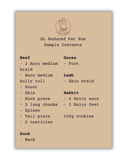 Reduced Fat Box