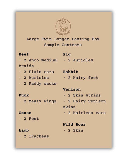 Longer Lasting Treat Box Twin