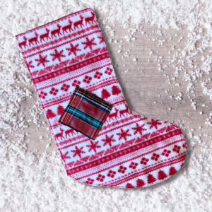 Reusable Stocking with Advent Treats