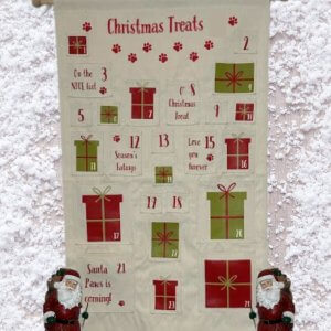 Reusable Advent Calendar with Natural Dog Treats